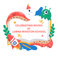 Happy Book Day Sticker by LornaWhiston