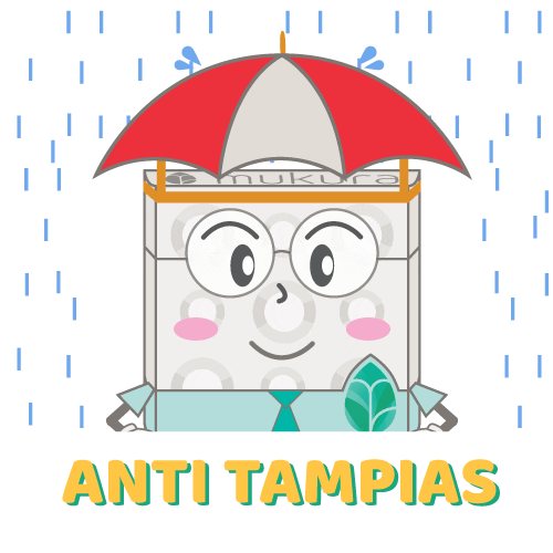 mukuraceramics giphyupload rain umbrella roster Sticker