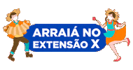 Festa Junina Arraia Sticker by Colégio Extensão X e Xodó da Tia Joyce