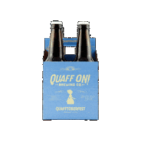 German Oktoberfest Sticker by Quaff ON! Brewing Company