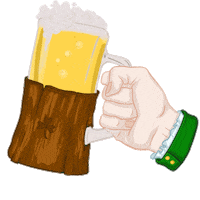 Beer Cheers Sticker by Stickerpacks.design