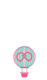 Balloon Hotairballoon Sticker by Daleyza + Dalary