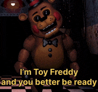 Fnaf 2 Toy Freddy GIF