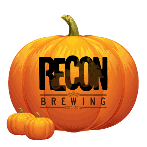 Halloween Beer Sticker by Recon Brewing