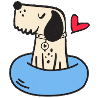 Happydog Sticker by charlies.pet