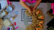 Crafting Wreath GIF by uniqueinthecreek