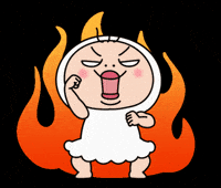 Burning On Fire GIF