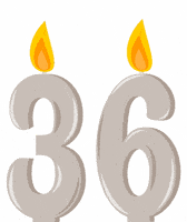 Birthday Flickering GIF