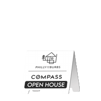 Philly Compass Sticker by Philly and the Burbs