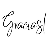 Thanks Gracias Sticker