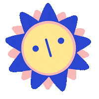 avalonlewis summer sun pastel astro Sticker