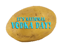 Vodka Potato Sticker by Sealed With A GIF