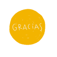 Gracias Smileface Sticker