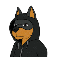 Cute Dog Sticker by Dobernut