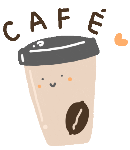 good morning coffee Sticker by byputy