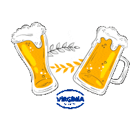 Beer Bebida Sticker by Virginia