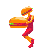 fun running Sticker by Hacchi