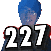Number Sticker