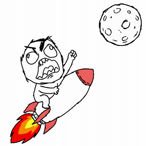 To The Moon Crypto GIF by Rageguy