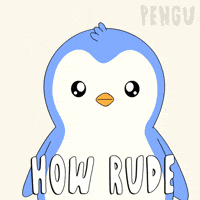 Sad Bad Behaviour GIF by Pudgy Penguins