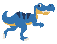 Max Dino Sticker by Maxomorra