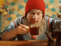 everwhatproductions coffee fail elf uh oh GIF