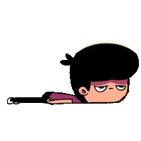 Sad Art Sticker