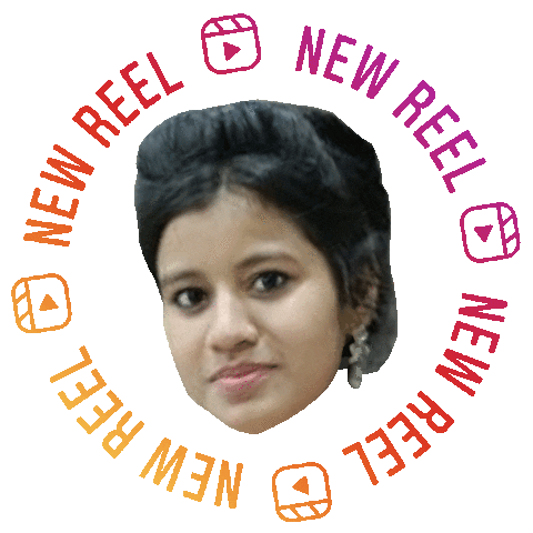 Rupalimishra Sticker by BORN ON INSTAGRAM