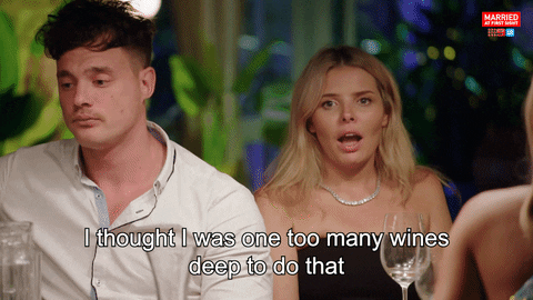 Reality Reaction GIF by Married At First Sight