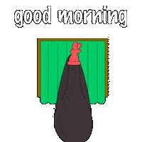 Good Morning Sticker by Feathers
