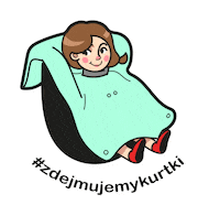 ponko_pl poncho rwf ponko ponczo Sticker
