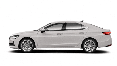 Superb Purity White GIF by Škoda Global