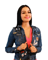sandy tok thumbs up Sticker by Multimedios Tv