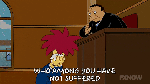 Episode 8 Judge Roy Snyder GIF by The Simpsons