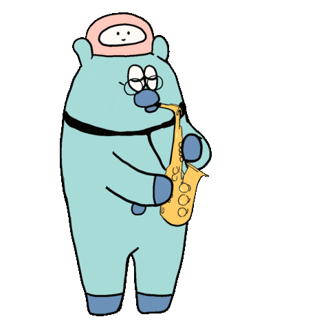 Performance Sax Sticker by Gunmaunofficial