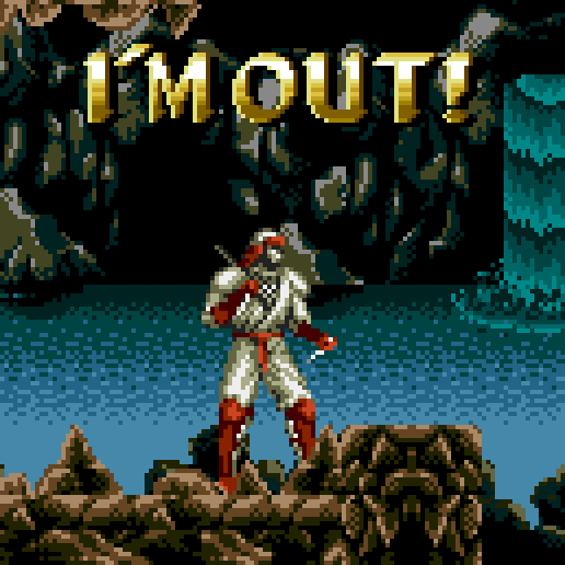 Ninja Im Out GIF by SEGA