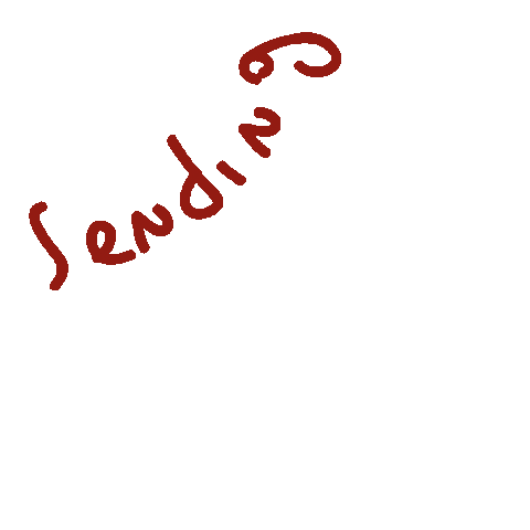 Sending Love Sticker