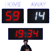 14 Away Sticker