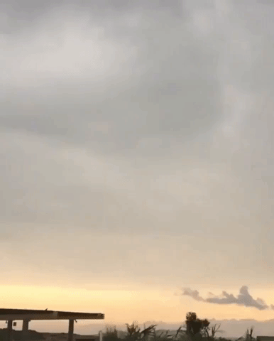 Ibiza Sky Shot Through With Lightning During Storm