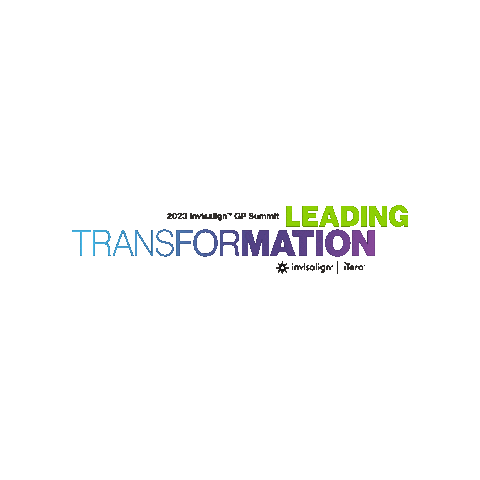 Leading Transformation Sticker by Invisalign