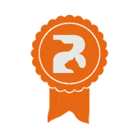 Orange Winner Sticker by Bold by Nature