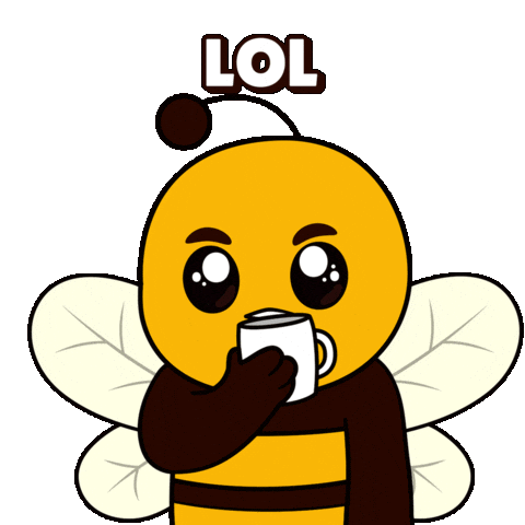 Plan B Lol Sticker by Plan Bee Studios