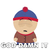 Stan Marsh Ugh Sticker by South Park