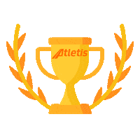 Winner Trophy Sticker by Atletis