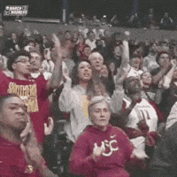 Excited Lets Go GIF by NCAA March Madness