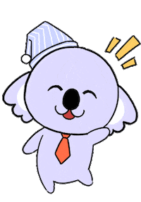 bgoutlet_official kawaii hi animal joy Sticker