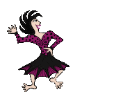 Happy Lets Dance Sticker by AnnHansonArt
