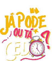 Ja Pode Ou Ta Cedo Sticker by Romim Mata
