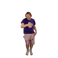 Blijwin dj kids entertainer regenboog Sticker