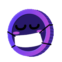 Crypto Mask Sticker by Analog